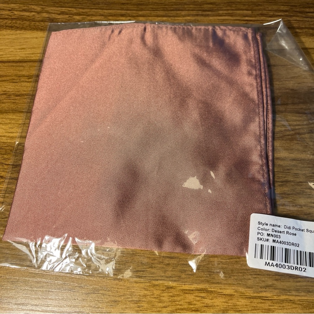 Birdy Grey Desert Rose Pocket Square